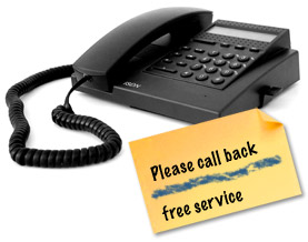 free call-back-service